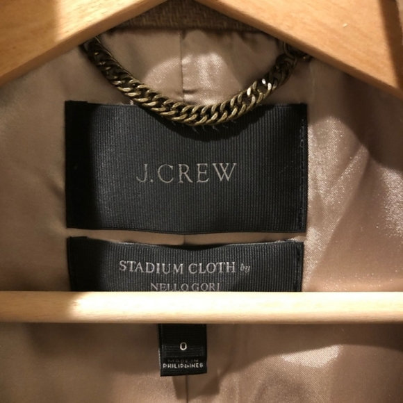 J Crew Stadium Cocoon Coat Size 0 - Picture 5 of 11